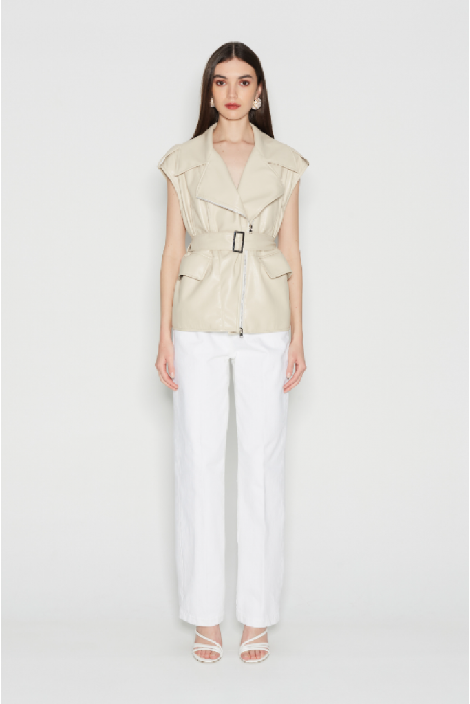 Soft Escape Eco-Leather Vest
